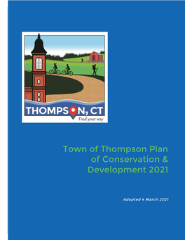 Town of Thompson Plan of Conservation & Development 2021