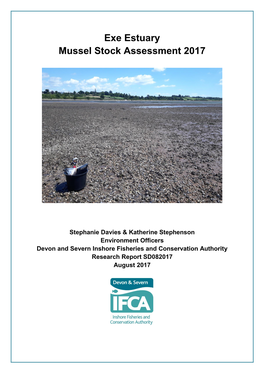 Exe Estuary Mussel Stock Assessment 2017