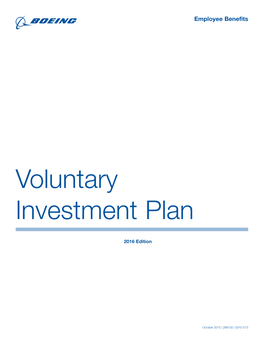 Voluntary Investment Plan