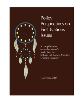 Policy Perspectives on First Nations Issues