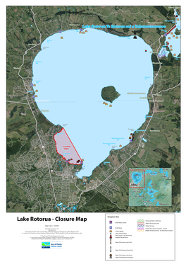 Lake Rotorua/Te Rotorua Nui a Kahumatamomoe Inlet Kaikaitahuna Waipuna 5 Te Akau Bay Bay Point 5 5 5