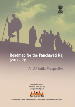 Roadmap for the Panchayati Raj(2011-17)