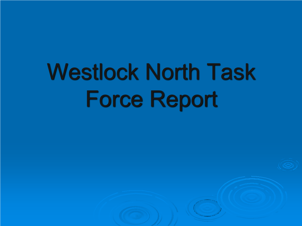 Westlock North Task Force Report