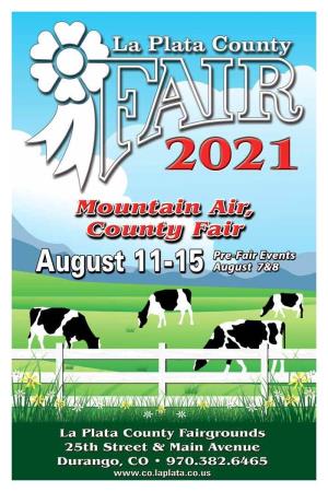 La Plata County Fair Book