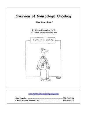 Overview of Gynecologic Oncology