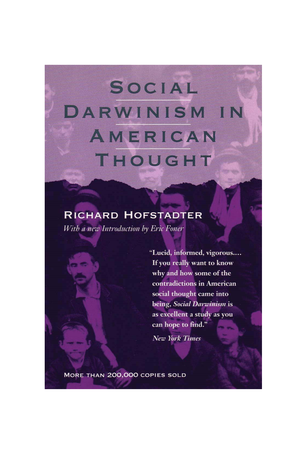 Social Darwinism American Thought