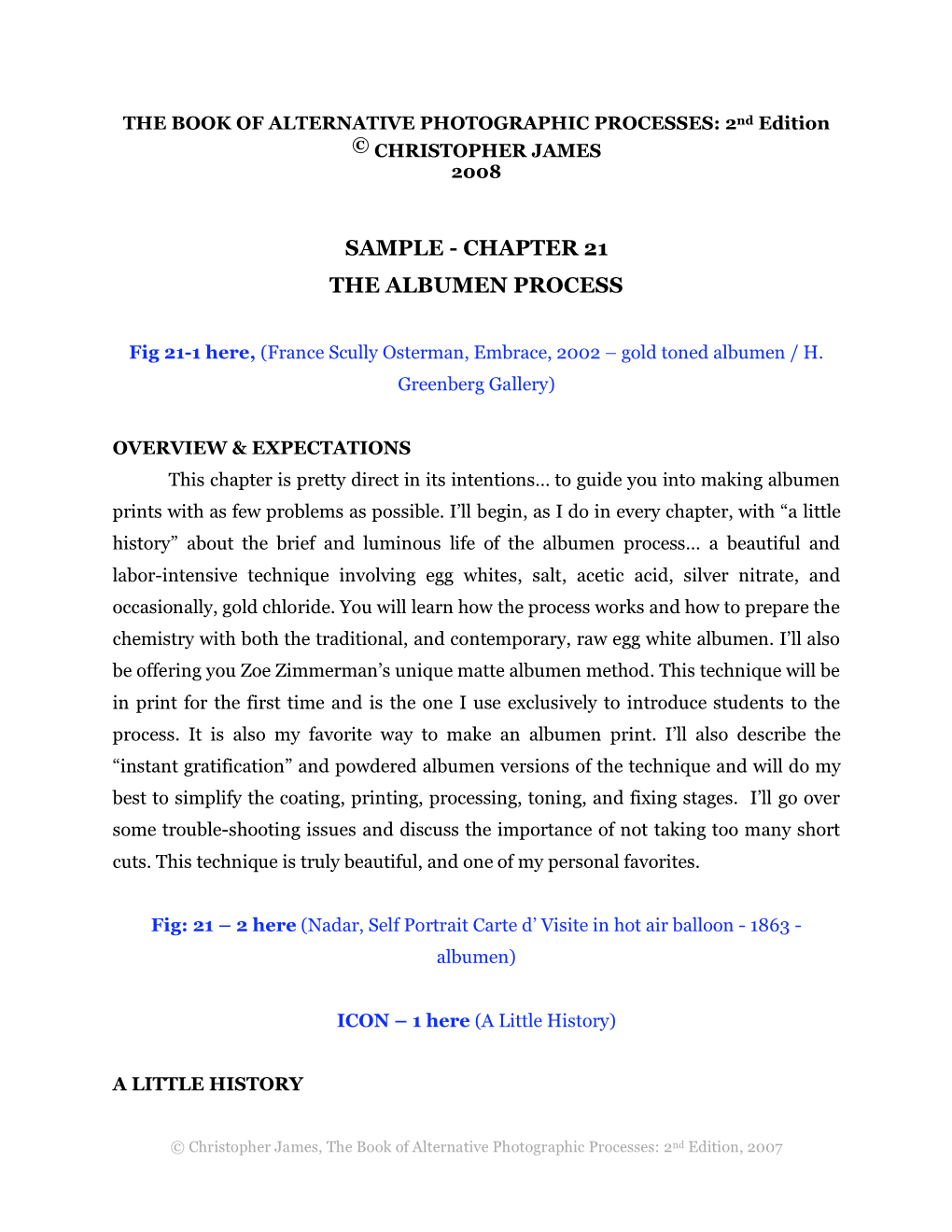 Chapter 21 the Albumen Process