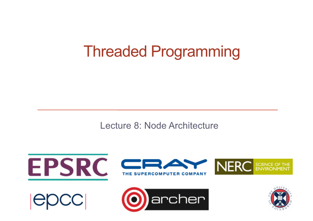 Threaded Programming