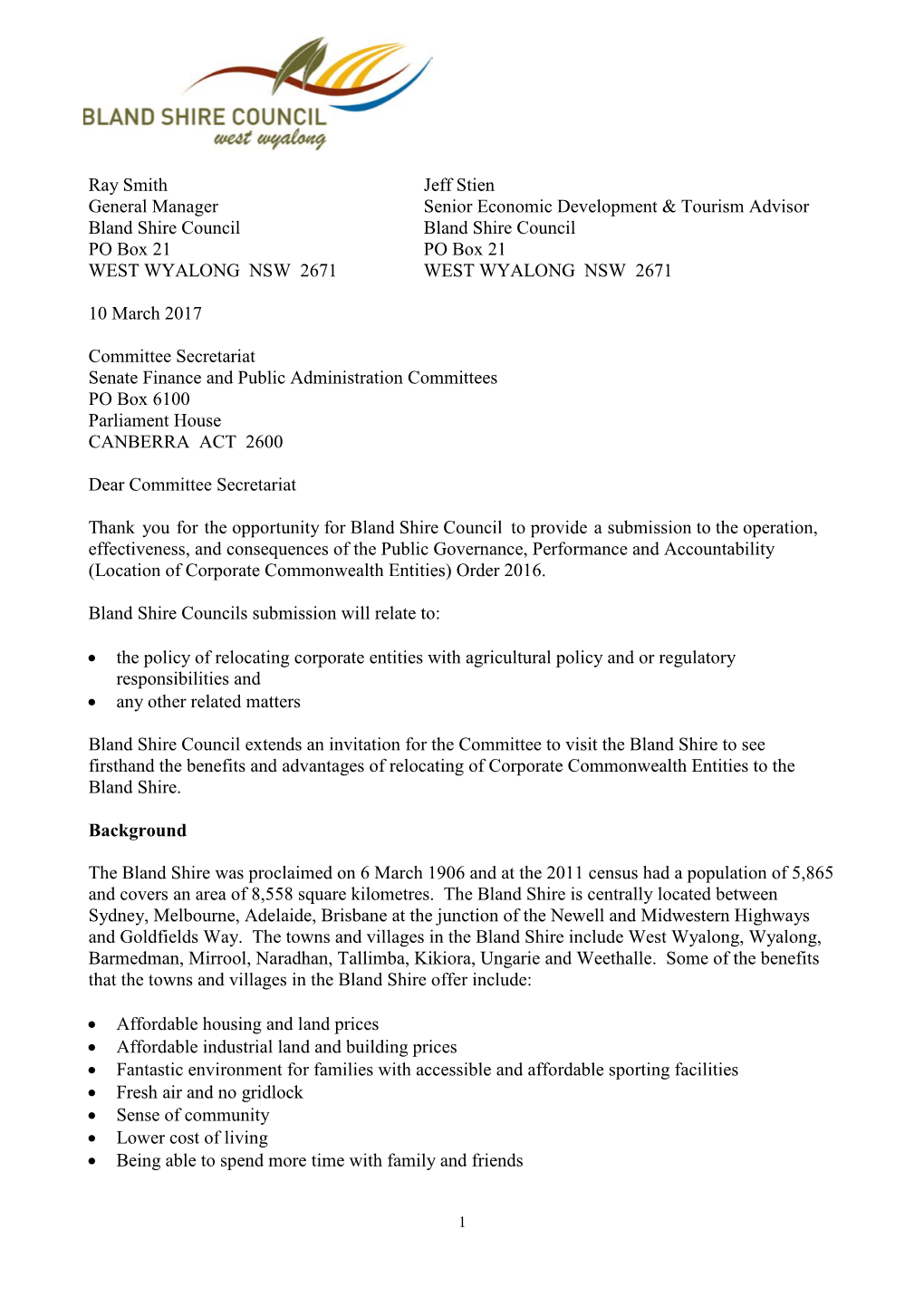 Location of Corporate Commonwealth Entities) Order 2016