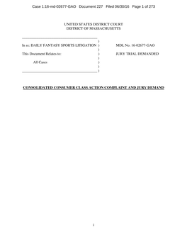 Class Action Complaint and Jury Demand