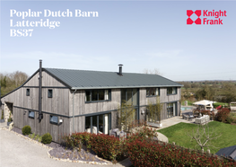 Poplar Dutch Barn Latteridge BS37