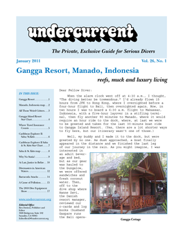 Gangga Resort, Manado, Indonesia + [Other Articles] Undercurrent
