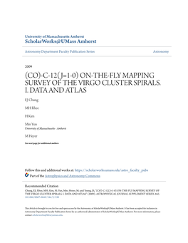 C-12(J=1-0) On-The-Fly Mapping Survey of the Virgo Cluster Spirals