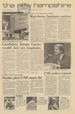 Candidate Jimmy Carter Would End Tax Loopholes Leadership