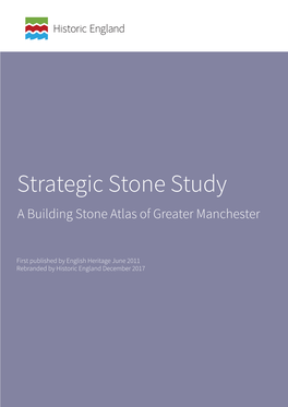 A Building Stone Atlas of Greater Manchester