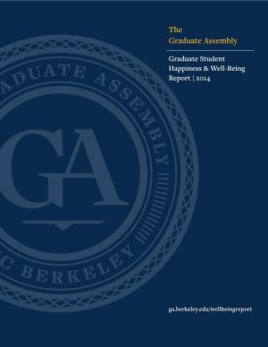 Graduate Student Happiness & Well-Being Report | 2014