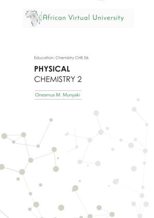 Physical Chemistry 2