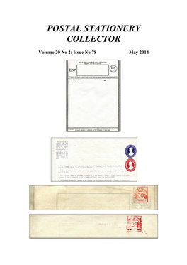 Postal Stationery Collector