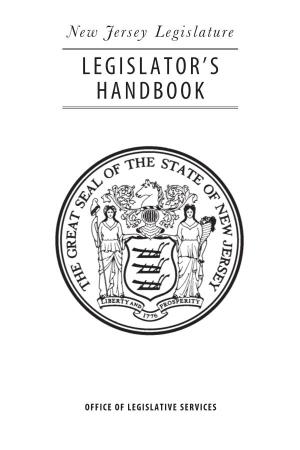 Legislator's Handbook