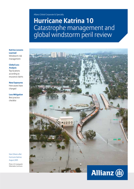 Hurricane Katrina 10 Catastrophe Management and Global Windstorm Peril Review