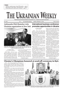 Ambassador Oleh Shamshur Visits Ukrainian Organizations in New