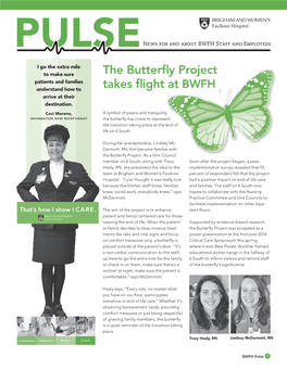 The Butterfly Project Takes Flight at BWFH