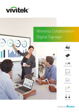 Wireless Collaboration Digital Signage