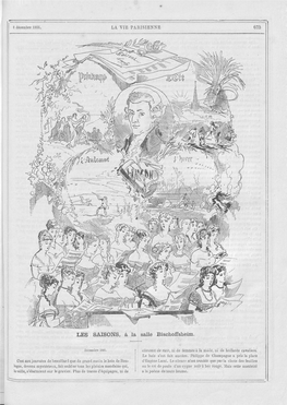 LA VIE PARISIENNE 8 Décembre 1866