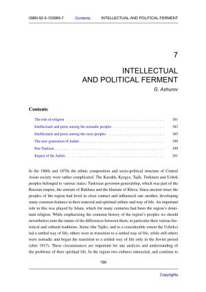 7 Intellectual and Political Ferment