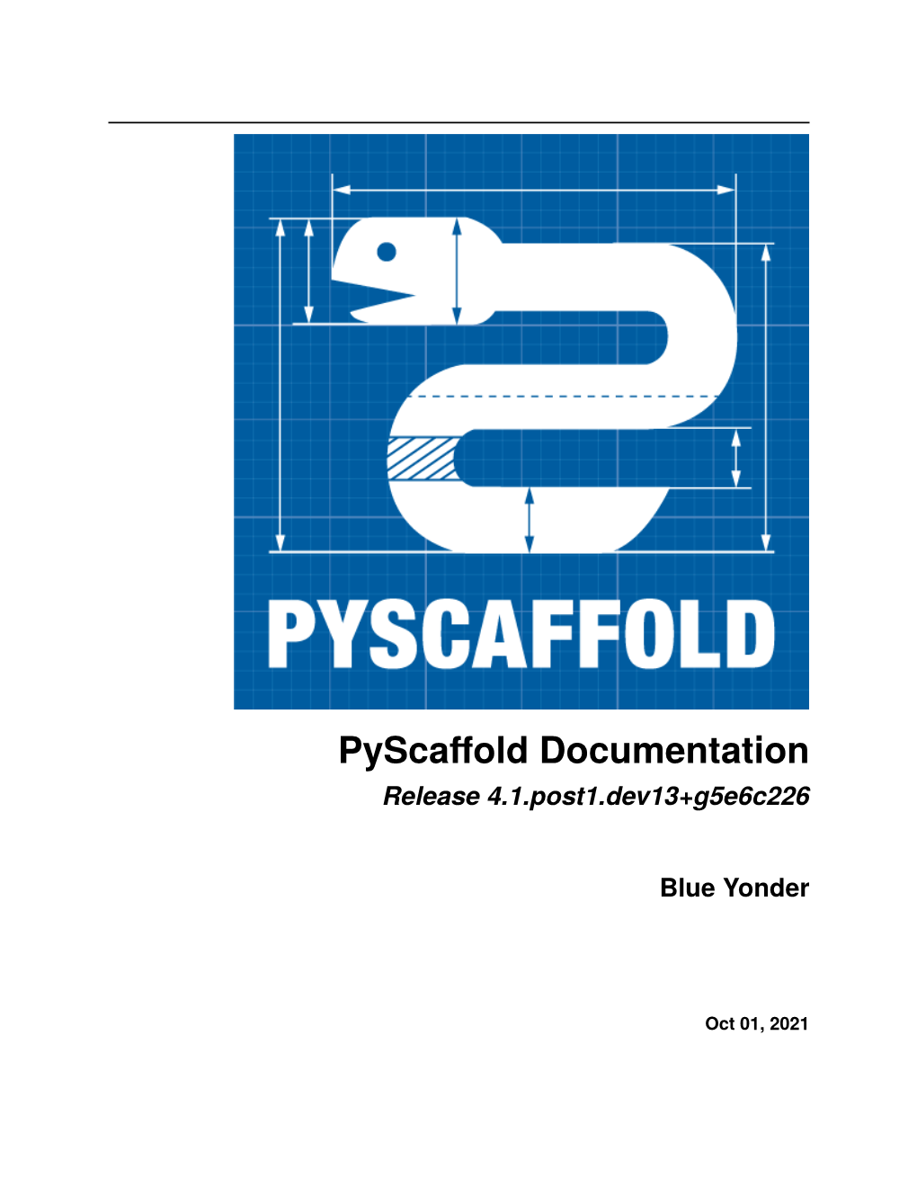 Pyscaffold Documentation Release 4.1.Post1.Dev13+G5e6c226