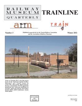 TRAINLINE Railway Museum Quarterly