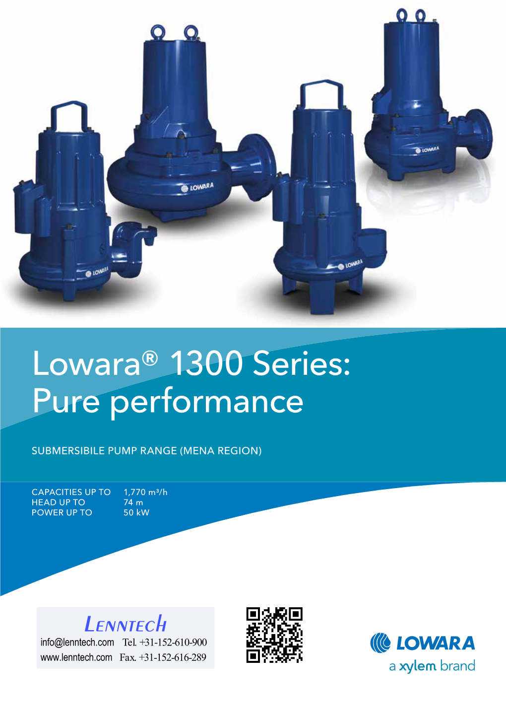 Lowara® 1300 Series: Pure Performance