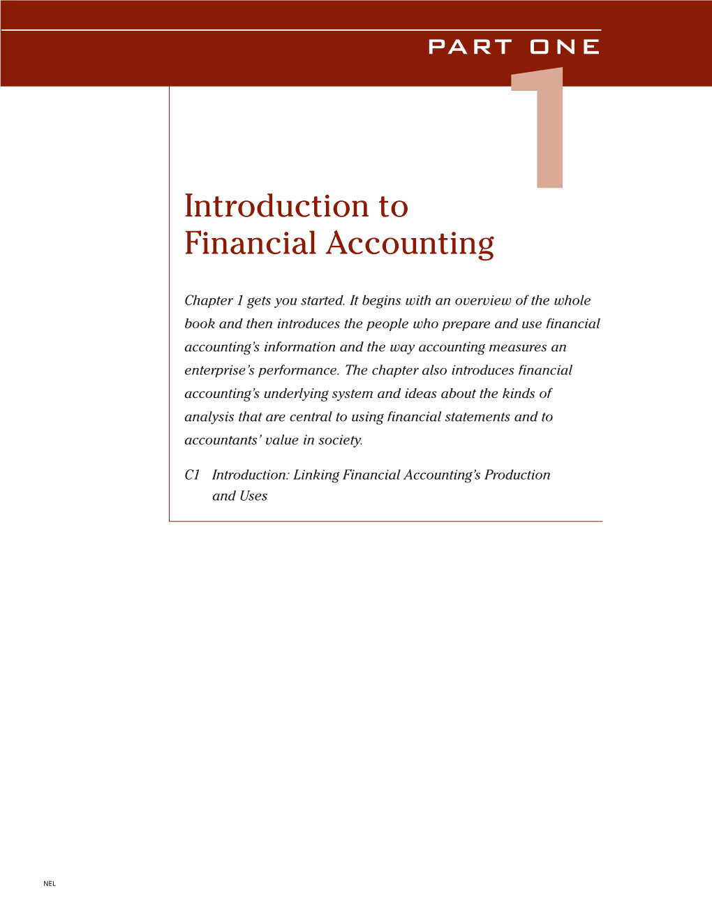 Introduction to Financial Accounting