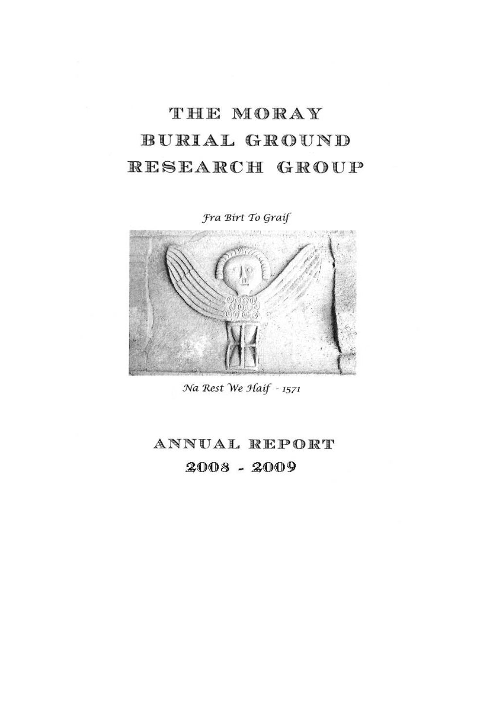 MBGRG Annual Report 2008-2009