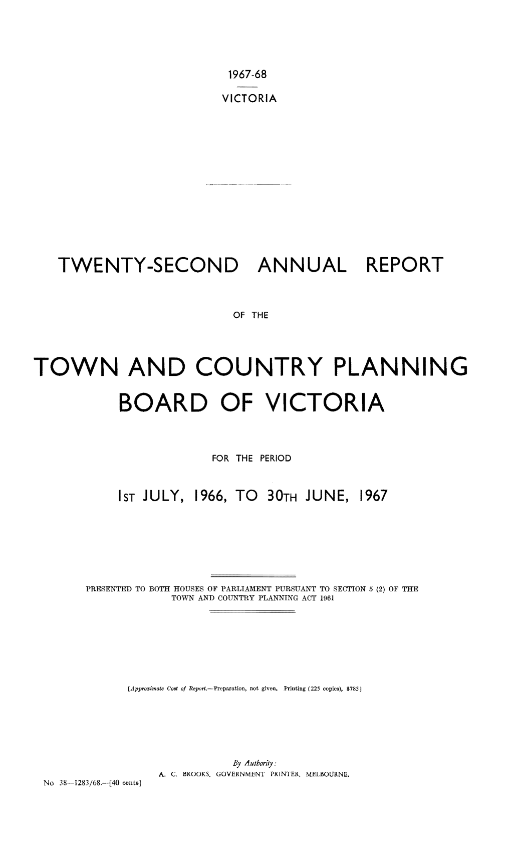 Town and Country Planning Board of Victoria