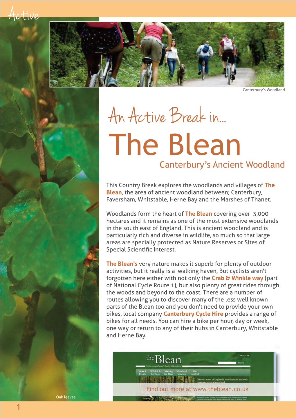 The Blean Active Break