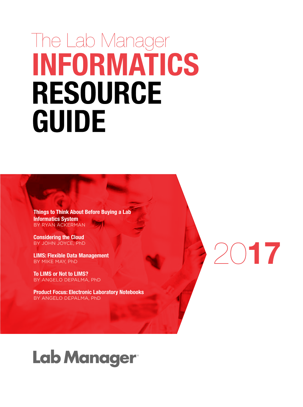 2017 Informatics Resource Guide