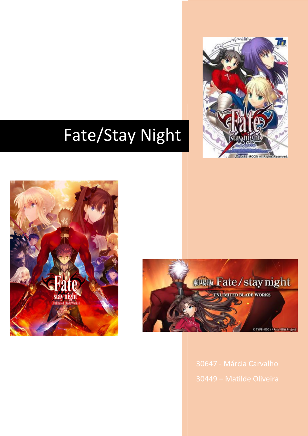 Fate/Stay Night