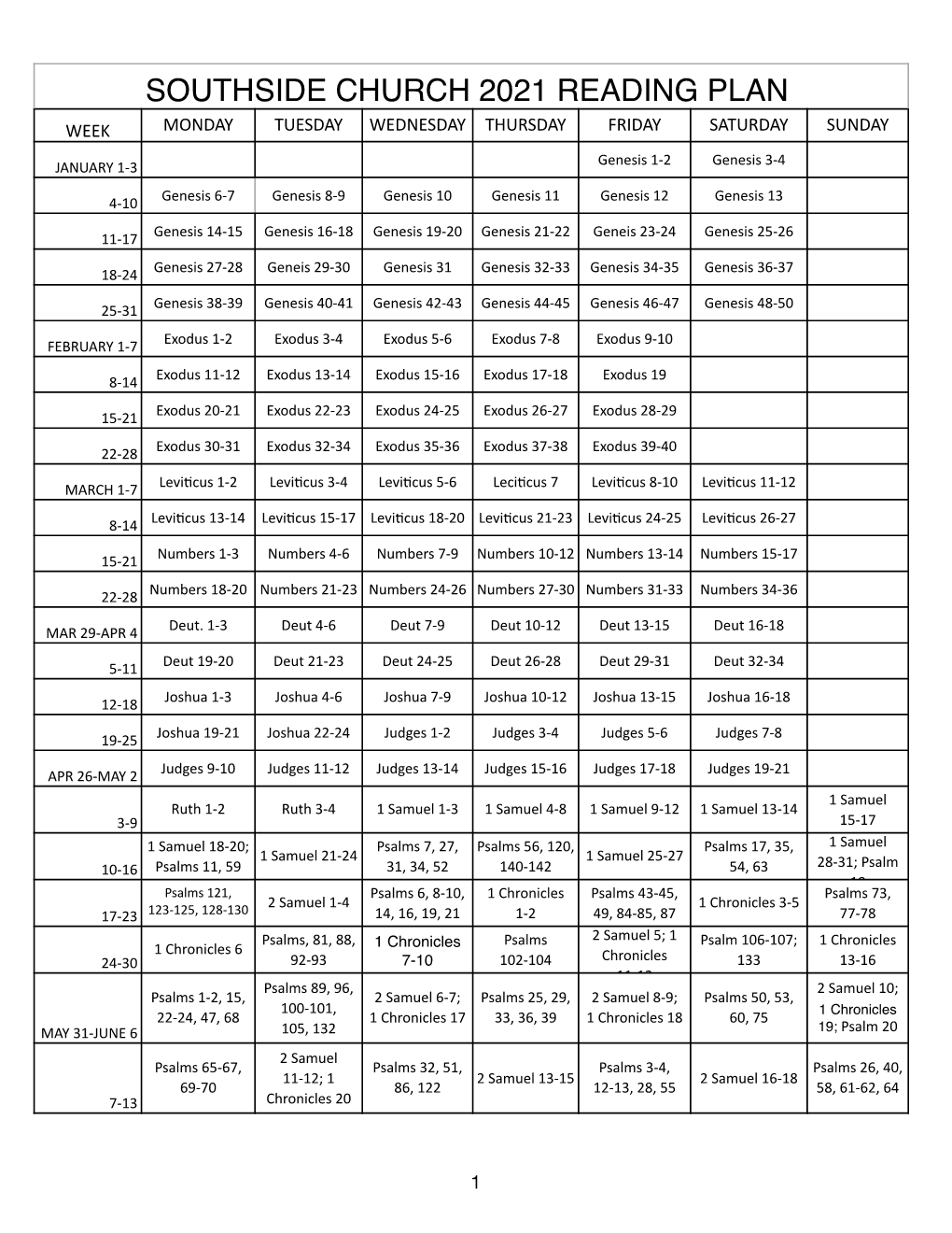 2021 Reading Plan 2