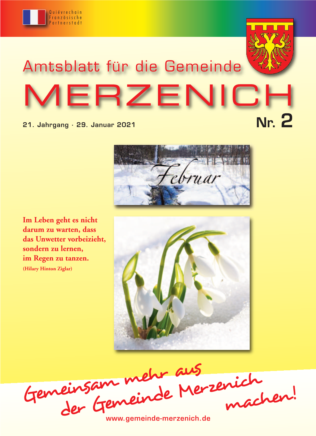 Amtsblatt Für Die Gemeinde MERZENICH