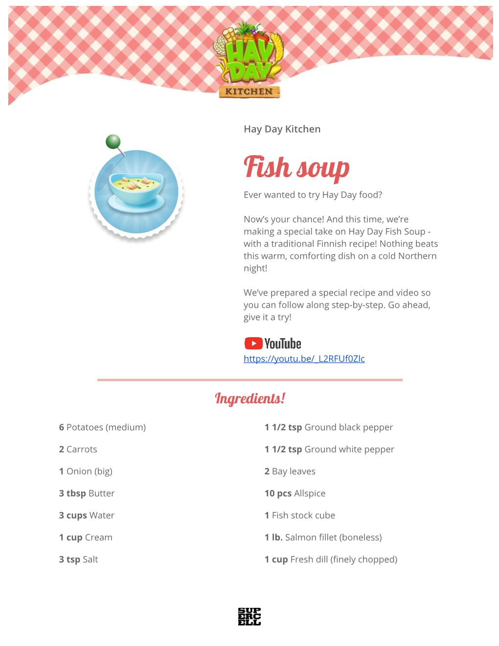 Fish Soup Ever Wanted to Try Hay Day Food?