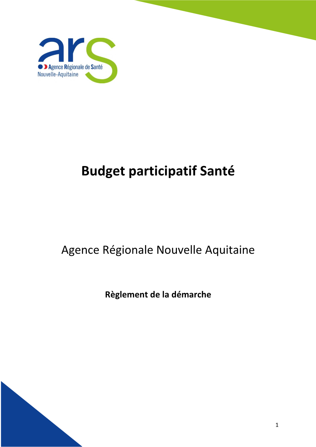 Budget Participatif Santé