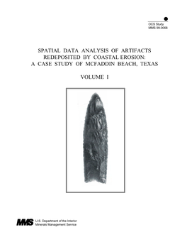 A Case Study of Mcfaddin Beach, Texas Volume I