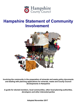 Hampshire Statement of Community Involvement