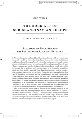 The Rock Art of Sub- Scandinavian Europe