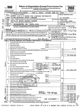 Return of Organization Exempt from Income