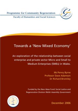 Towards a 'New Mixed Economy'