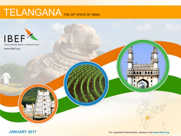 TELANGANA the 29Th STATE of INDIA