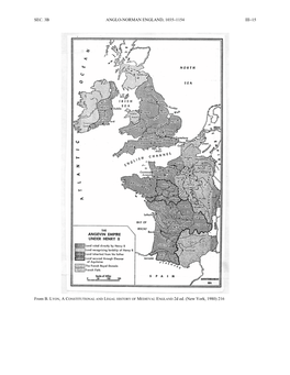 Sec. 3B Anglo-Norman England, 1035–1154 Iii–15