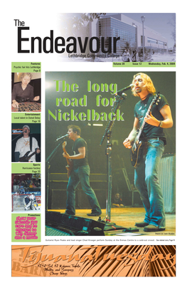 The Long Road for Nickelback